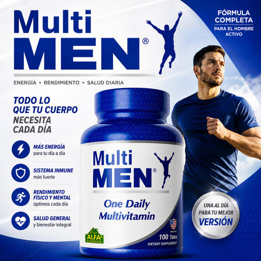 MULTIMEN™ SUPLEMENTO VITAMINICO MASCULINO 2X1
