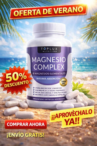 TOPLUX™ COMPLEX DE MAGNESIO 60 CAPSULAS 3X1
