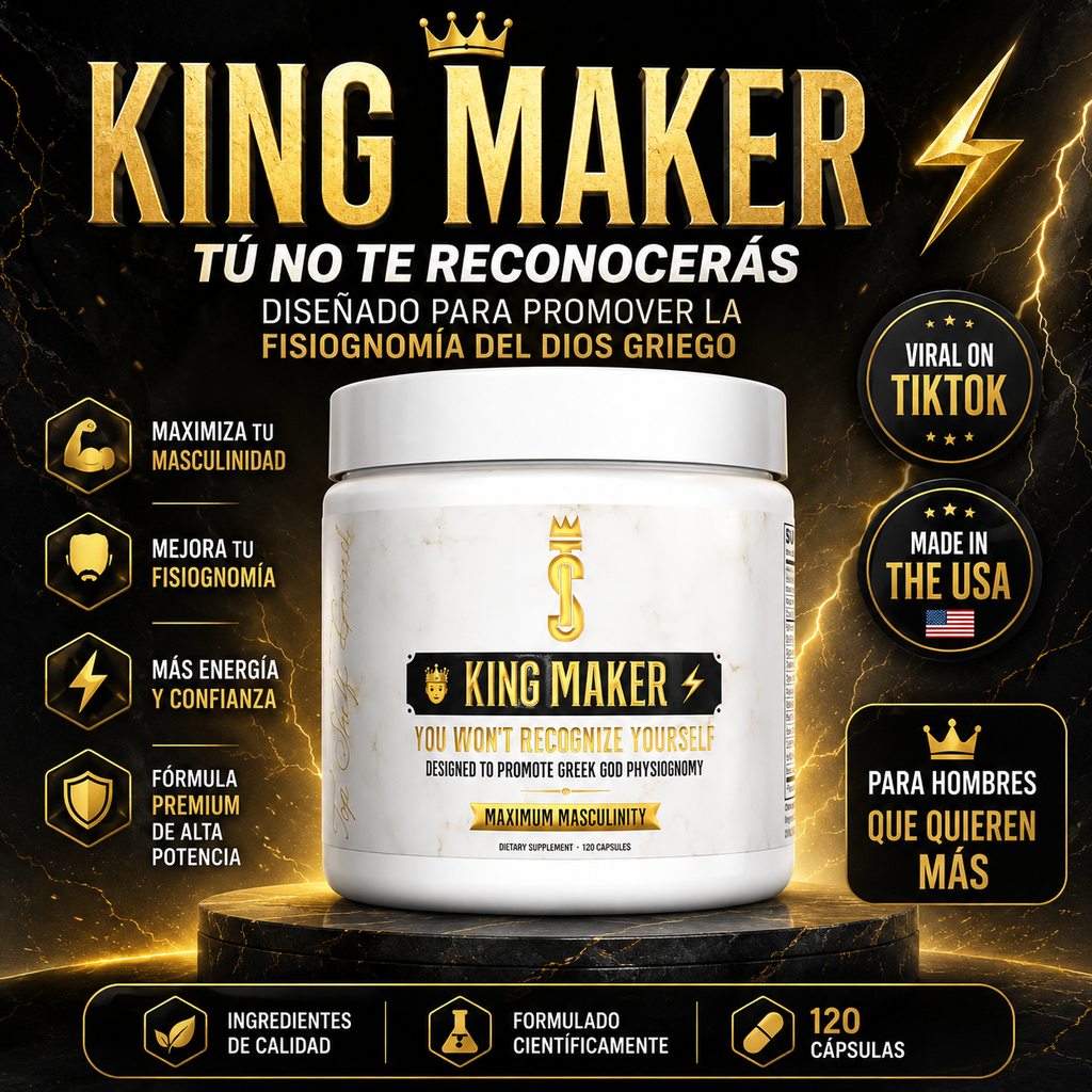 KING MAKER™ POTENCIADOR VITAMINICO MASCULINO