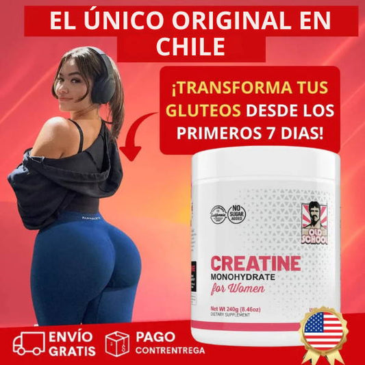 OLD SCHOOL™ CREATINA MONOHIDRATADA FEMENINA