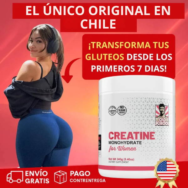 OLD SCHOOL™ CREATINA MONOHIDRATADA FEMENINA